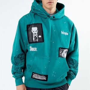 Civil Regime Joker Batman Hoodie Men Large